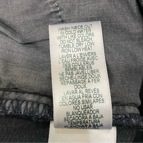 Good American Good Legs Blue/Black High Rise Skinny Distressed Jeans Size 2/26 - Picture 12 of 15